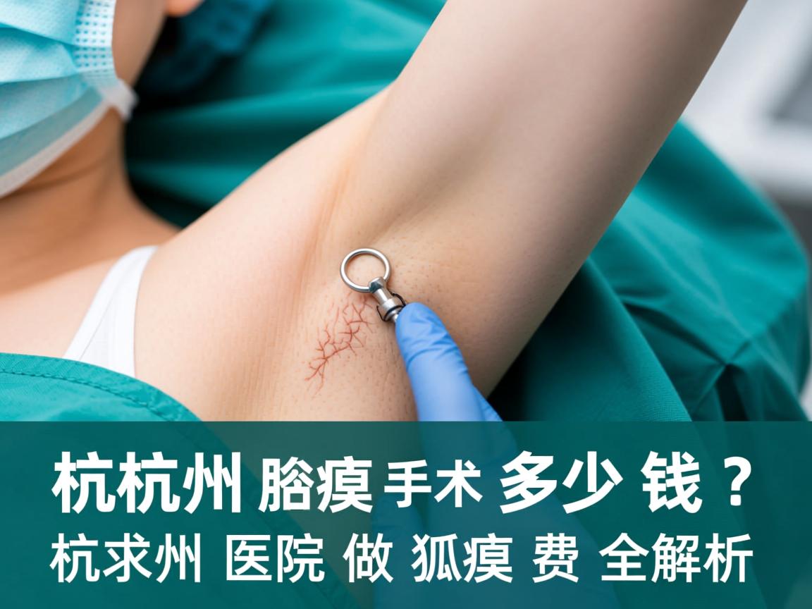 杭州腋臭手术多少钱?杭州医院做狐臭费用全解析 杭州腋臭手术多少钱?杭州医院做狐臭费用全解析