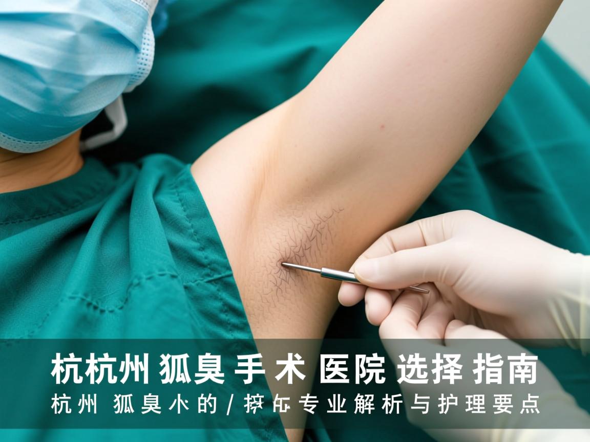 杭州狐臭手术医院选择指南,杭州狐臭手术的专业解析与护理要点 杭州狐臭手术医院选择指南,杭州狐臭手术的专业解析与护理要点