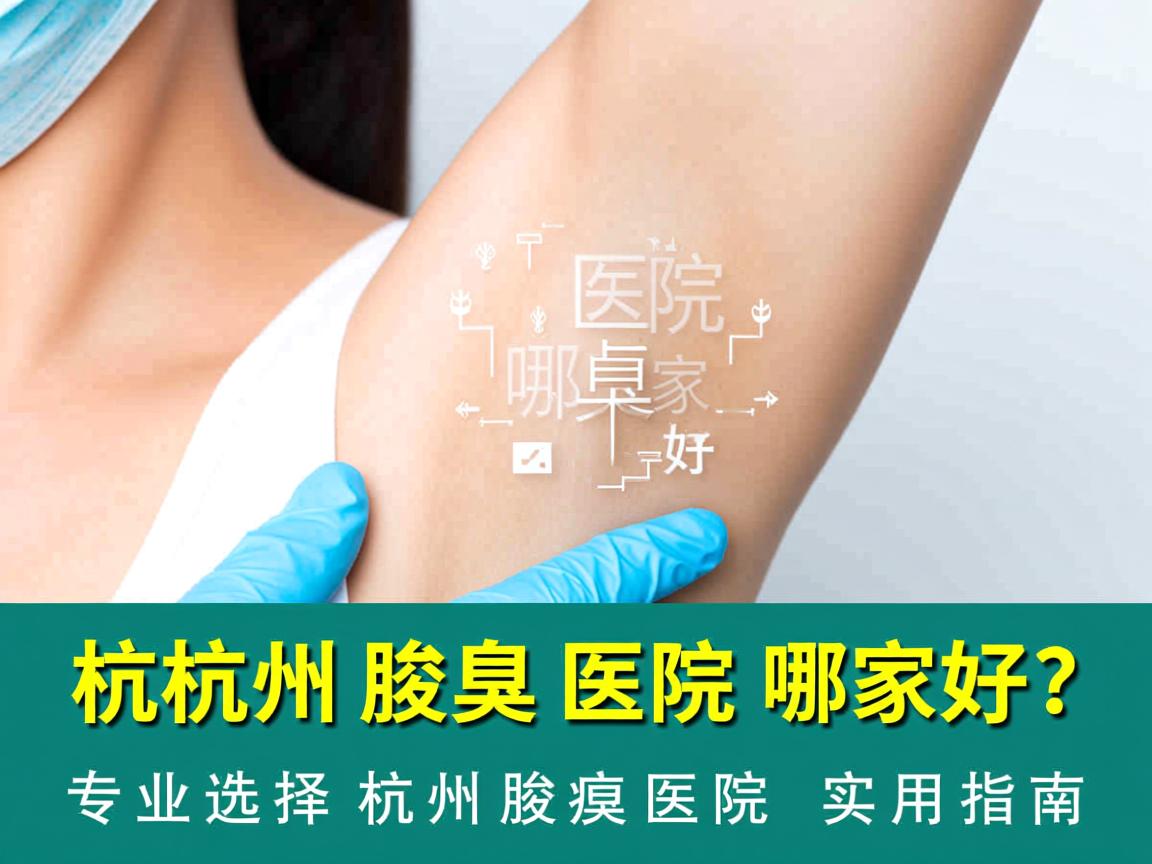 杭州腋臭医院哪家好?专业选择杭州腋臭医院的实用指南 杭州腋臭医院哪家好?专业选择杭州腋臭医院的实用指南