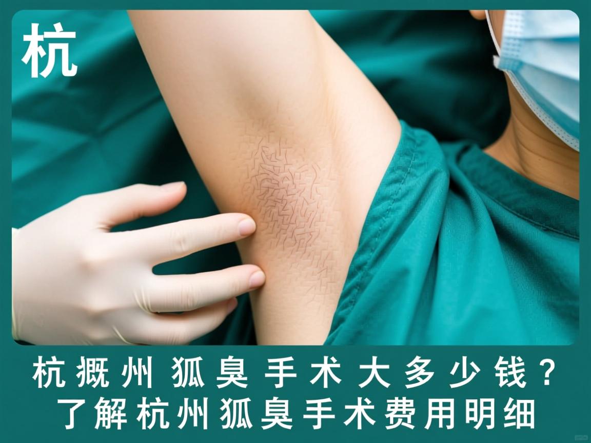 杭州狐臭手术大概多少钱?了解杭州狐臭手术费用明细 杭州狐臭手术大概多少钱?了解杭州狐臭手术费用明细