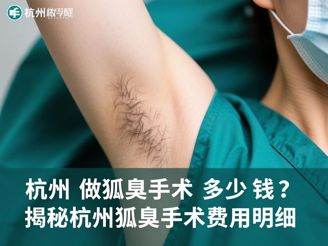 杭州做狐臭手术多少钱?揭秘杭州狐臭手术费用明细 杭州做狐臭手术多少钱?揭秘杭州狐臭手术费用明细