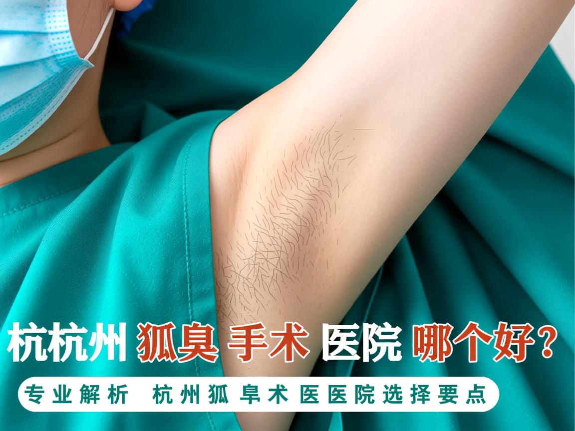 杭州狐臭手术医院哪个好?专业解析杭州狐臭手术医院选择要点 杭州狐臭手术医院哪个好?专业解析杭州狐臭手术医院选择要点
