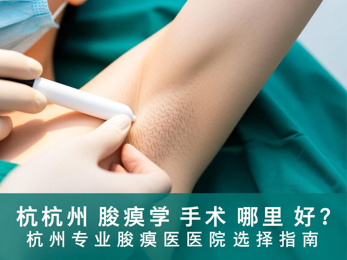 杭州腋臭手术哪里好?杭州专业腋臭医院选择指南 杭州腋臭手术哪里好?杭州专业腋臭医院选择指南