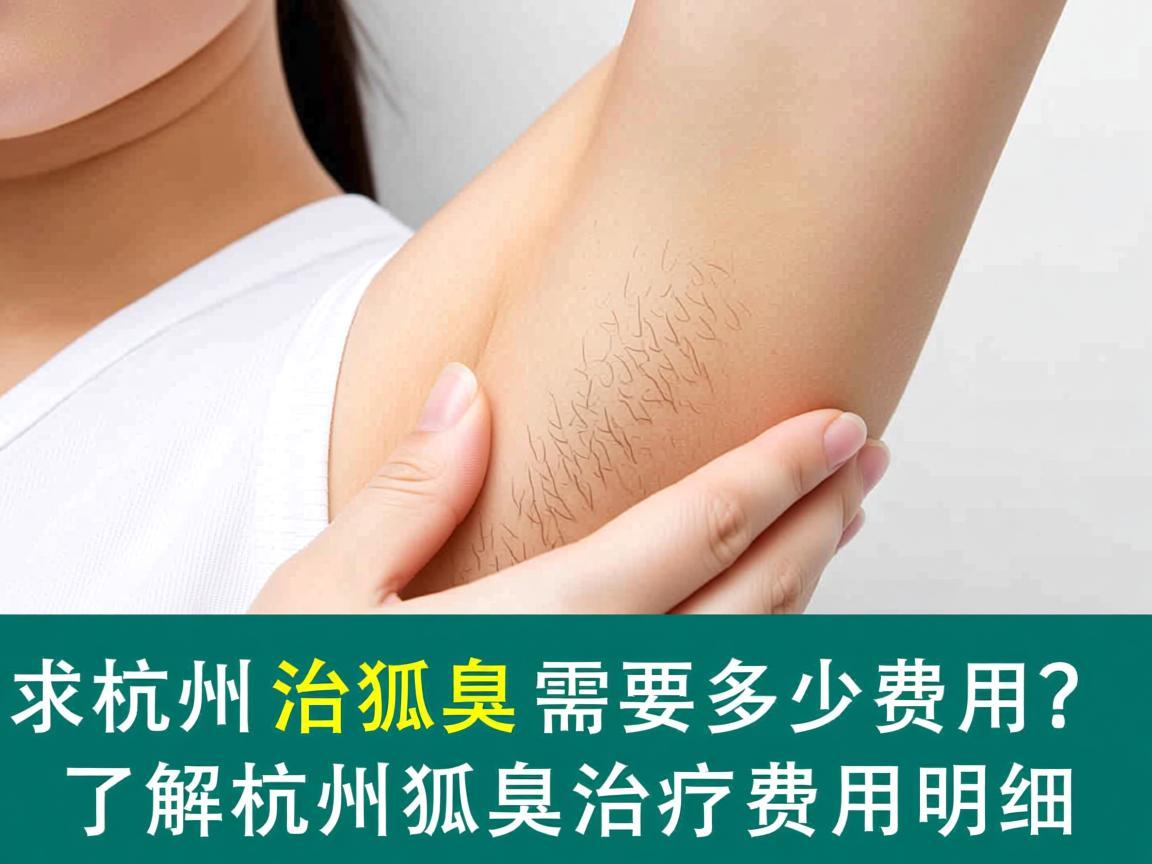 杭州治狐臭需要多少费用?了解杭州狐臭治疗费用明细 杭州治狐臭需要多少费用?了解杭州狐臭治疗费用明细