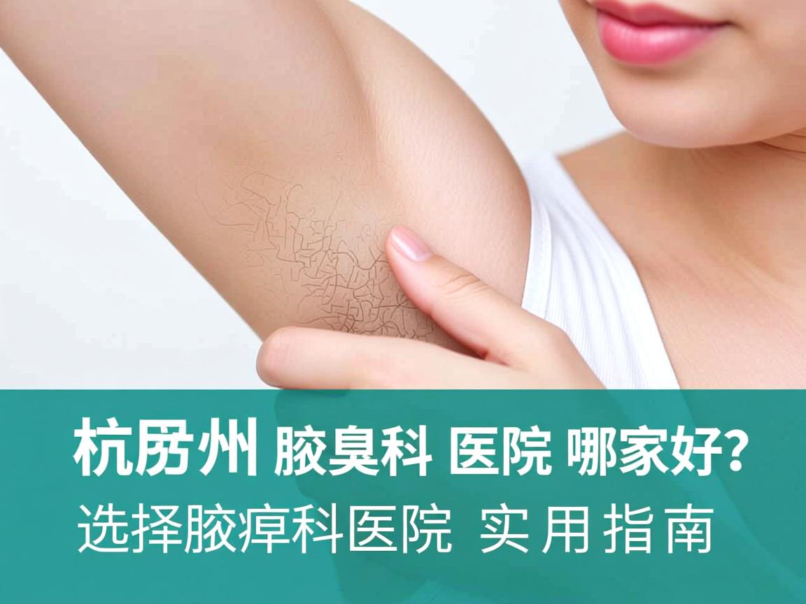 杭州腋臭科医院哪家好?选择腋臭科医院的实用指南 杭州腋臭科医院哪家好?选择腋臭科医院的实用指南