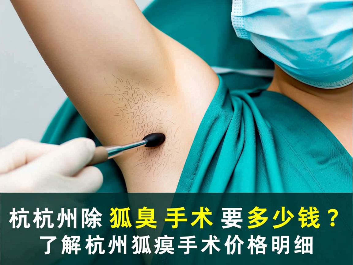 杭州除狐臭手术要多少钱?了解杭州狐臭手术价格明细 杭州除狐臭手术要多少钱?了解杭州狐臭手术价格明细