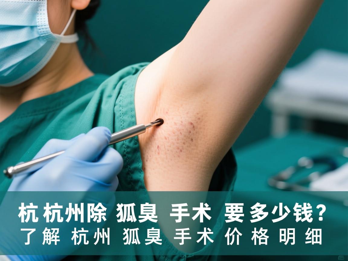 杭州除狐臭手术要多少钱?了解杭州狐臭手术价格明细 杭州除狐臭手术要多少钱?了解杭州狐臭手术价格明细
