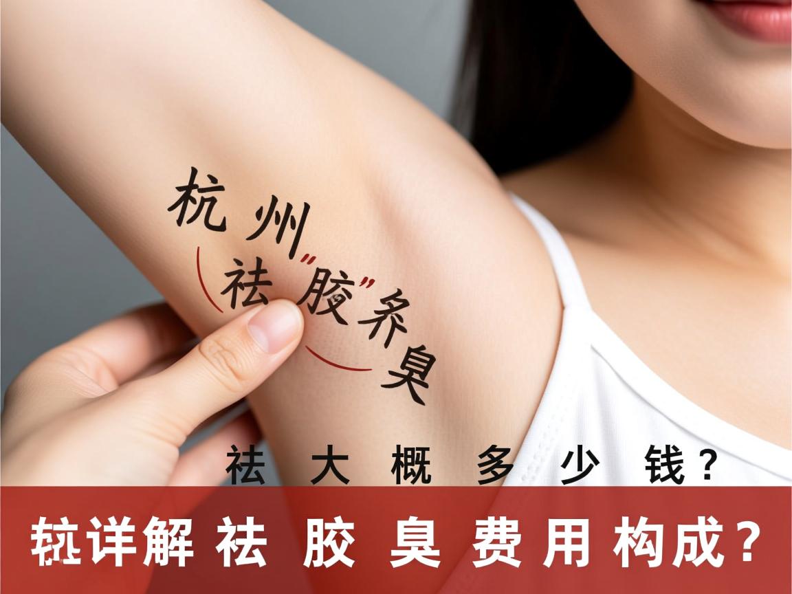 杭州祛腋臭大概多少钱?详解祛腋臭费用构成 杭州祛腋臭大概多少钱?详解祛腋臭费用构成