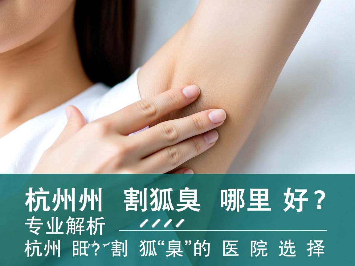 杭州割狐臭哪里好?专业解析杭州割狐臭的医院选择 杭州割狐臭哪里好?专业解析杭州割狐臭的医院选择