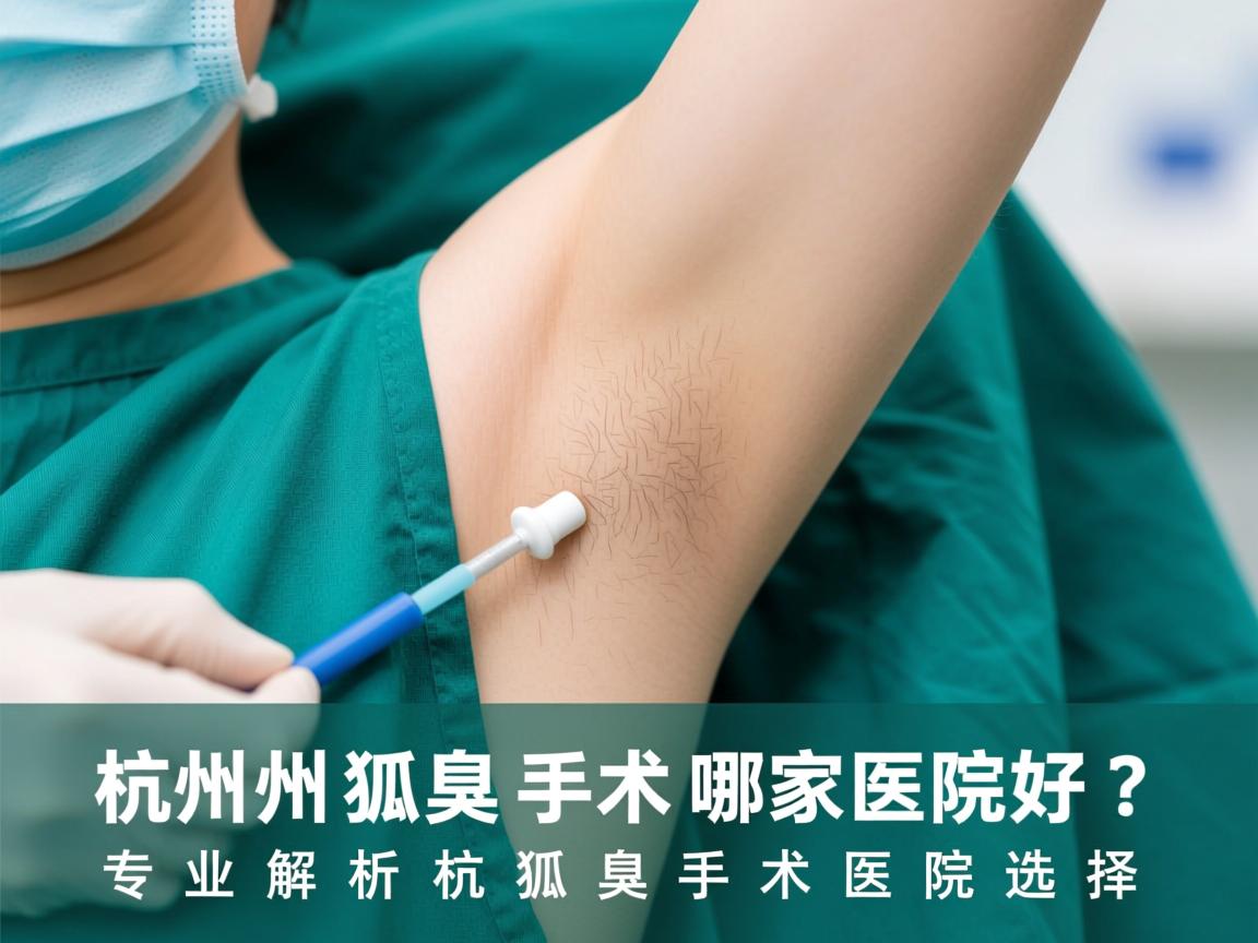 杭州狐臭手术哪家医院好?专业解析杭州狐臭手术医院选择 杭州狐臭手术哪家医院好?专业解析杭州狐臭手术医院选择