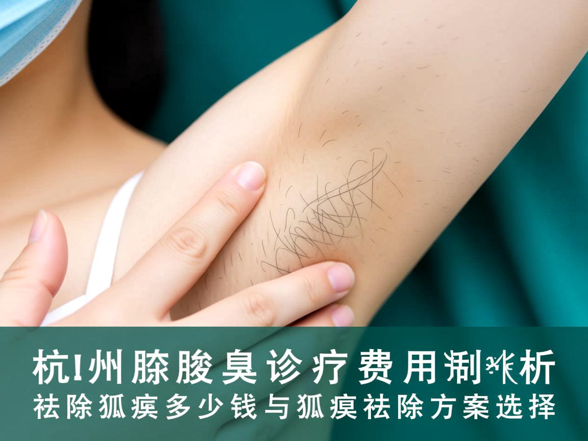 杭州腋臭诊疗费用解析,祛除狐臭多少钱与狐臭祛除方案选择 杭州腋臭诊疗费用解析,祛除狐臭多少钱与狐臭祛除方案选择