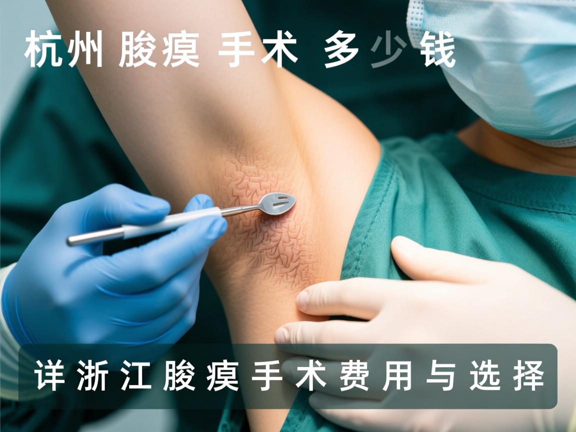杭州腋臭手术多少钱,详解浙江腋臭手术费用与选择 杭州腋臭手术多少钱,详解浙江腋臭手术费用与选择