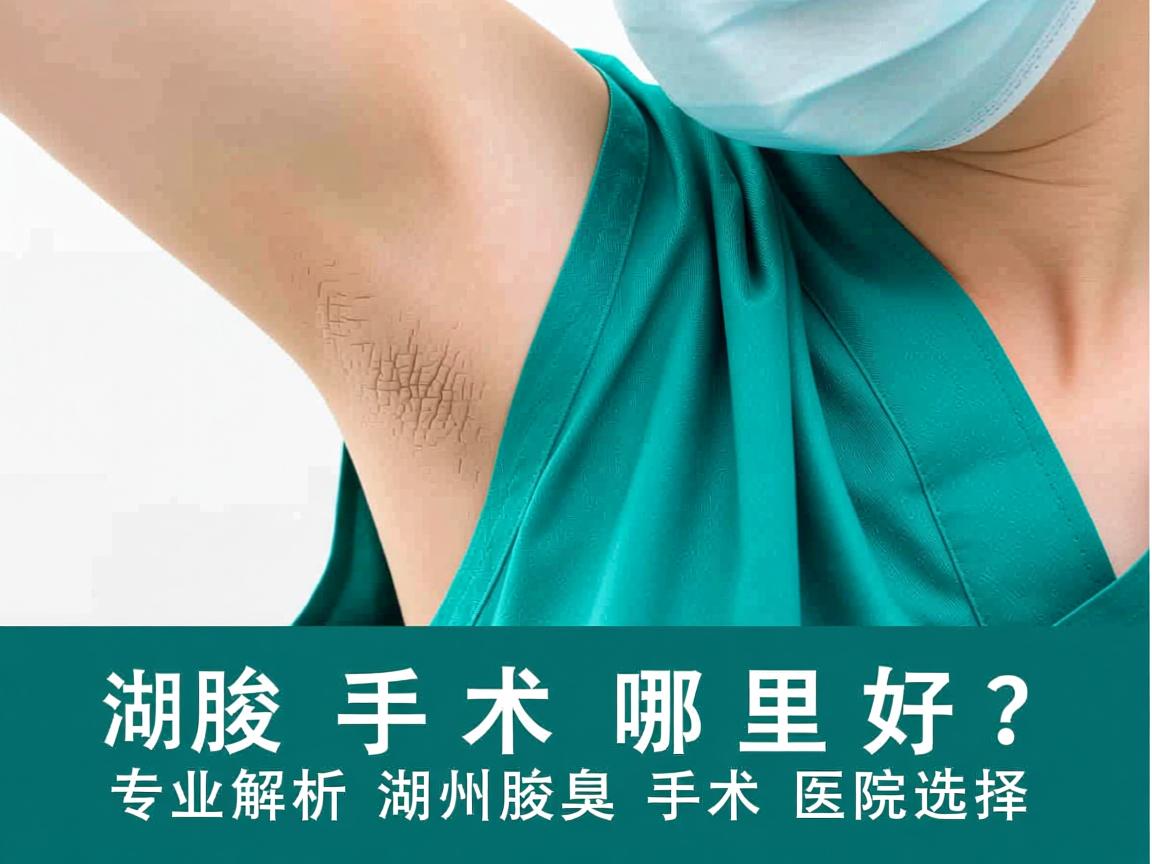 湖州腋臭手术哪里好？专业解析湖州腋臭手术医院选择