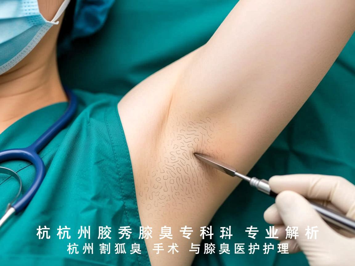 杭州腋秀腋臭专科，专业解析杭州割狐臭手术与腋臭医疗护理