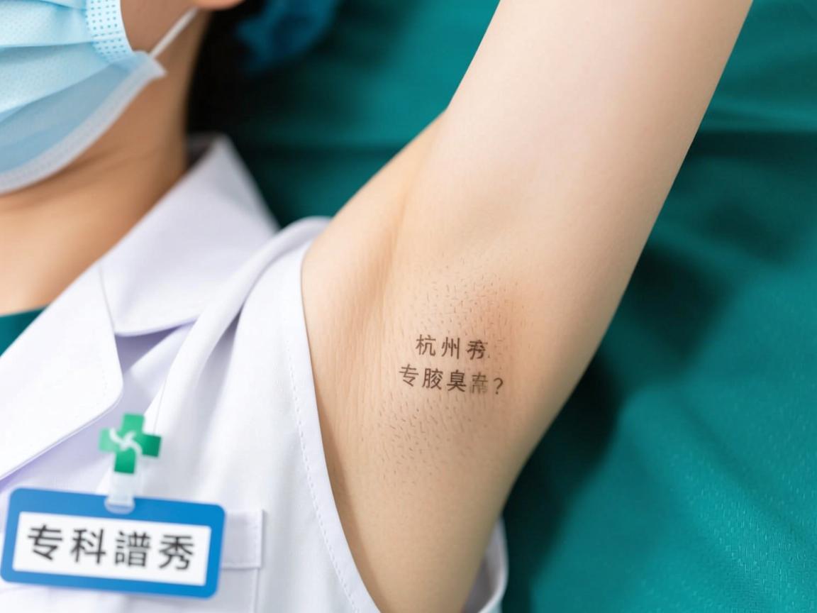 杭州腋秀腋臭专科靠谱吗？深度解析杭州腋秀腋臭专科的专业服务