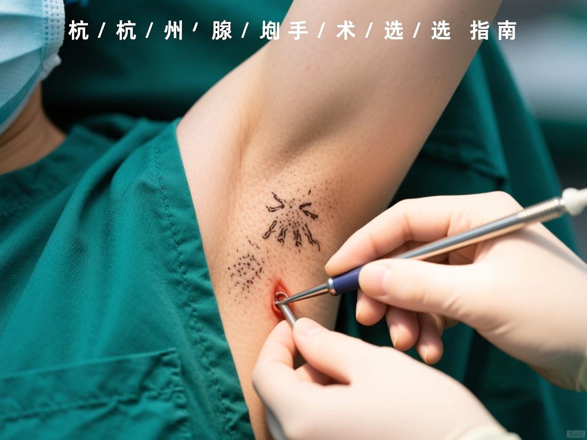 杭州腋臭手术深度解析，专业视角下的杭州腋臭手术选择指南