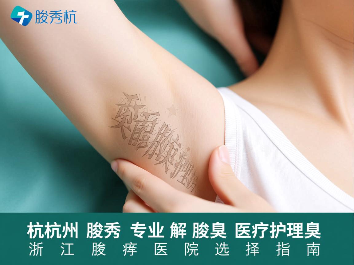 杭州腋秀专业解析，腋臭医疗护理与浙江腋臭医院选择指南