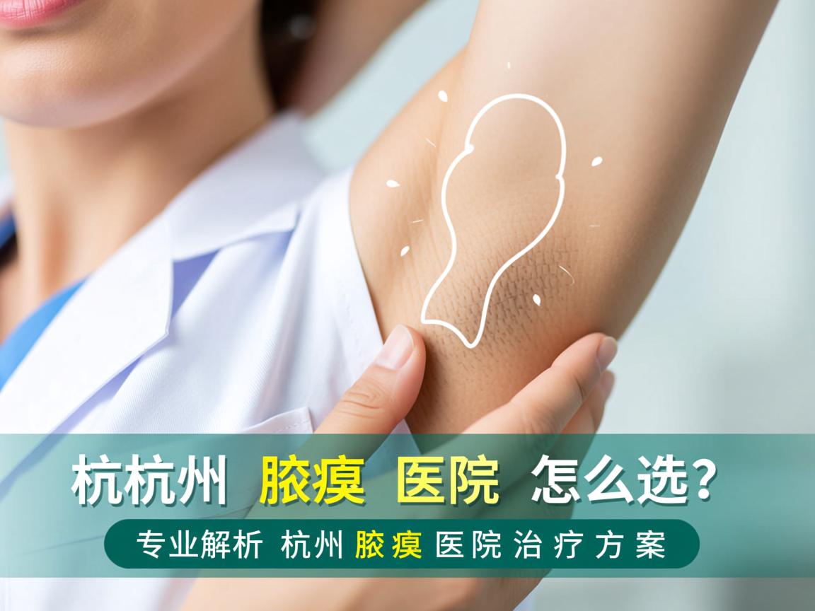 杭州腋臭医院怎么选？专业解析杭州腋臭医院的治疗方案