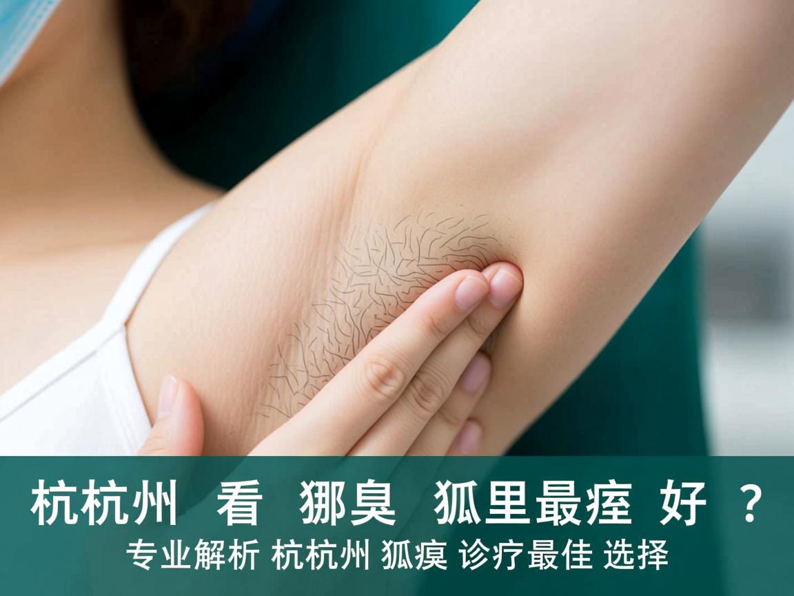 杭州看狐臭哪里最好？专业解析杭州狐臭诊疗最佳选择