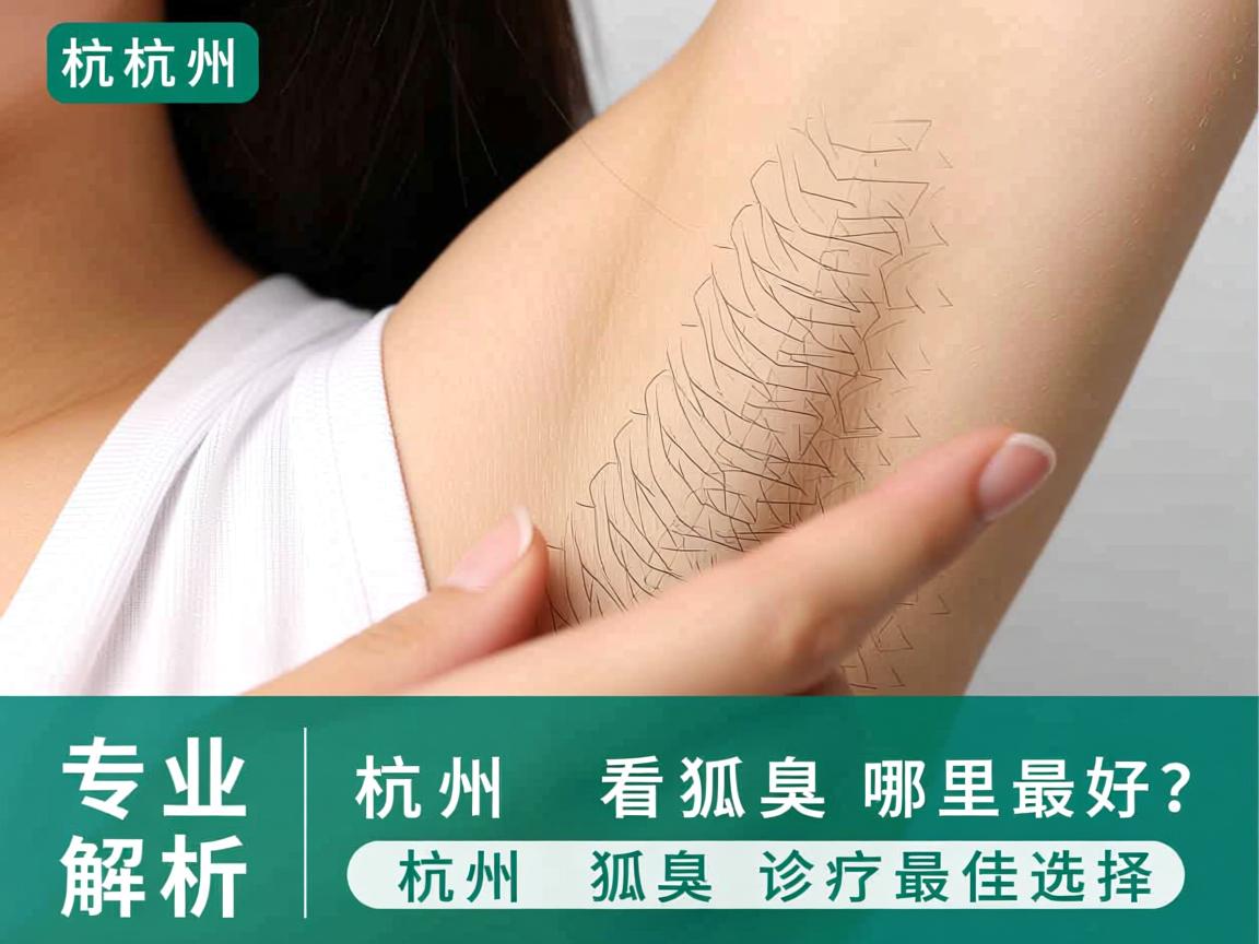 杭州看狐臭哪里最好？专业解析杭州狐臭诊疗最佳选择
