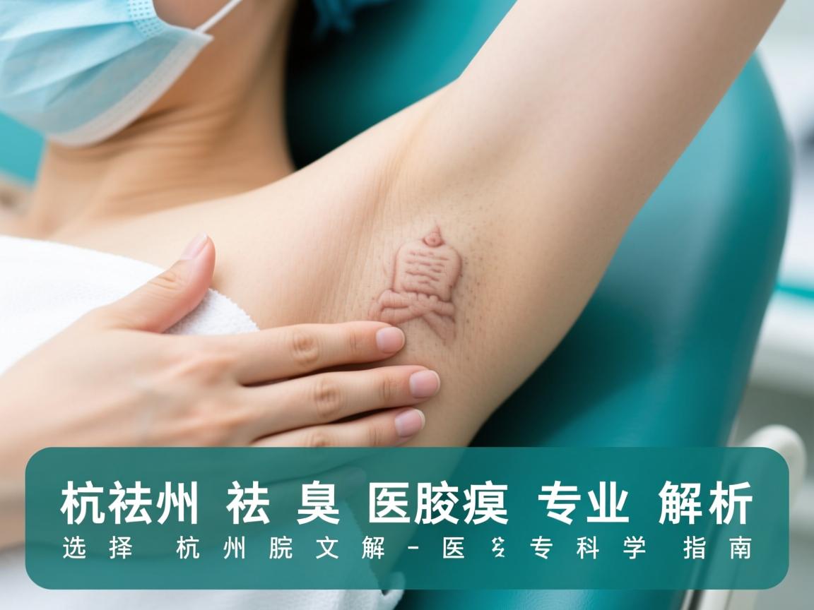 杭州祛腋臭医院专业解析,选择杭州祛腋臭医院的科学指南 杭州祛腋臭医院专业解析,选择杭州祛腋臭医院的科学指南