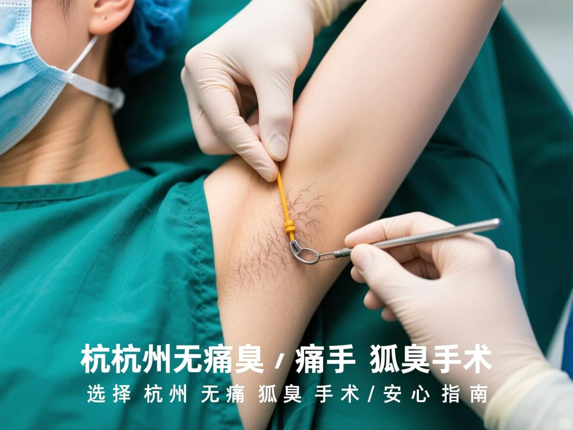 杭州无痛狐臭手术,选择杭州无痛狐臭手术的安心指南 杭州无痛狐臭手术,选择杭州无痛狐臭手术的安心指南