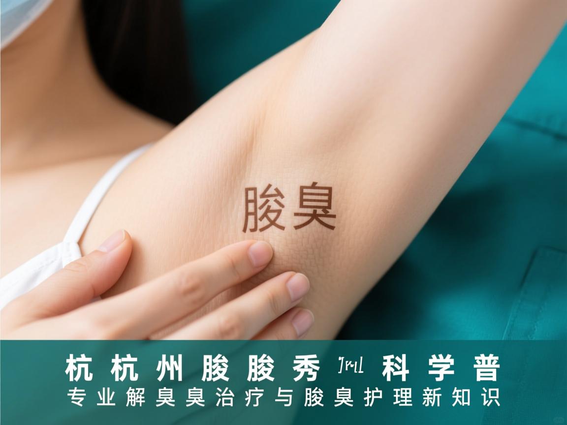 杭州腋秀科普，专业解析腋臭治疗与腋臭护理新知识