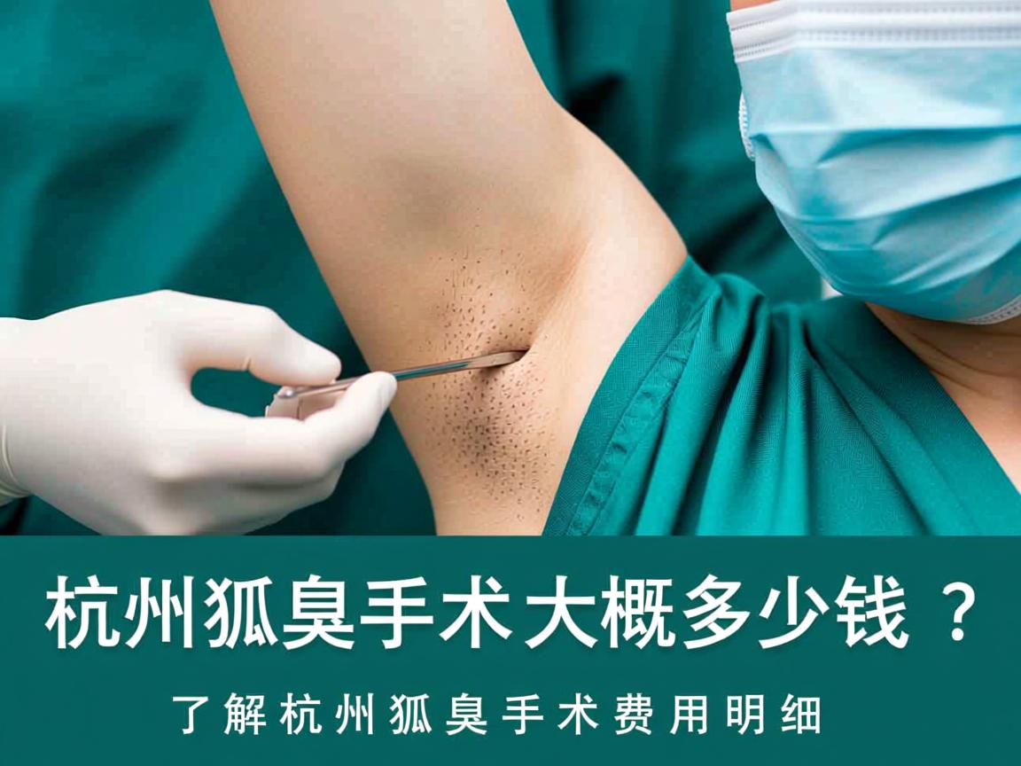 杭州狐臭手术大概多少钱?了解杭州狐臭手术费用明细 杭州狐臭手术大概多少钱?了解杭州狐臭手术费用明细