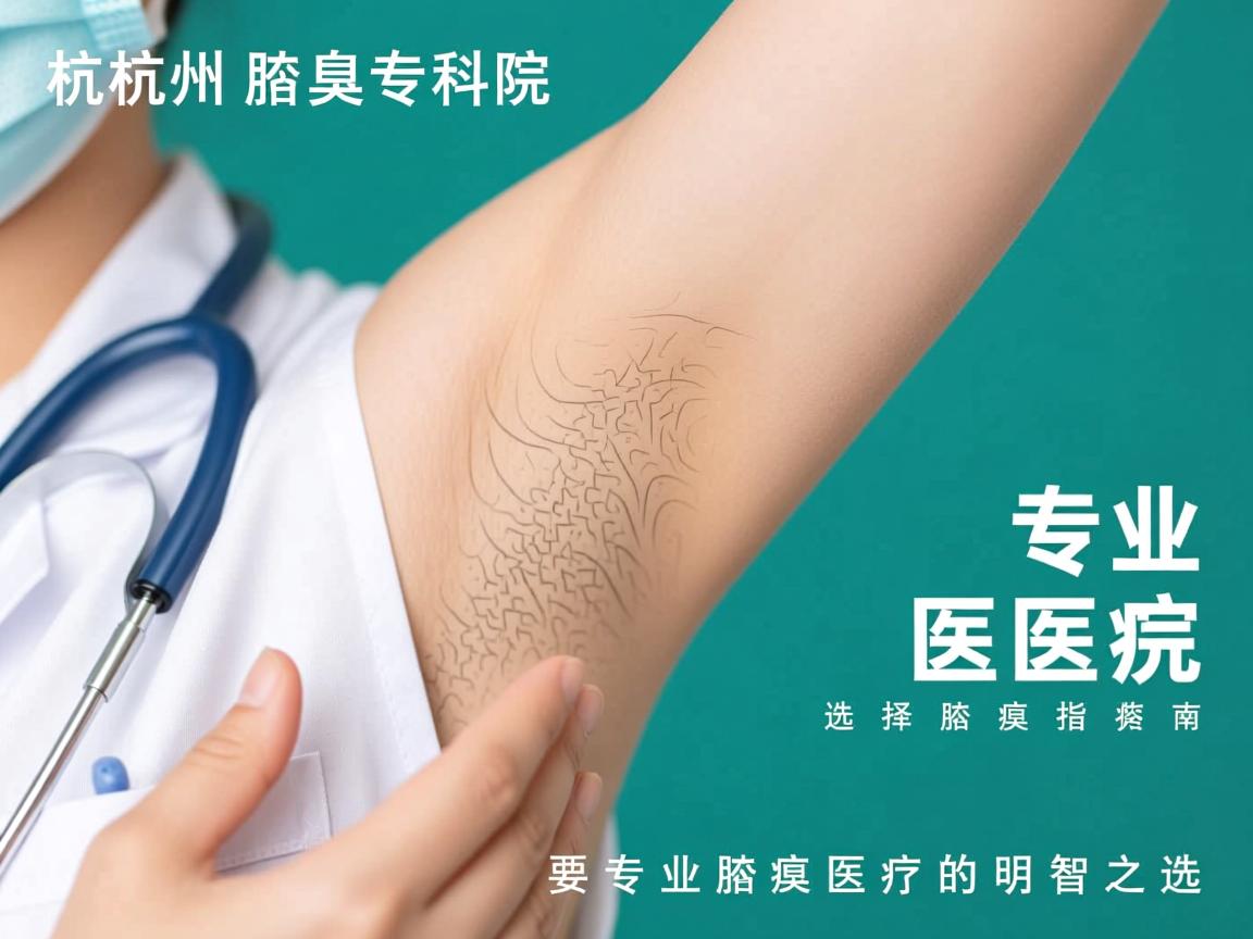 杭州腋臭专科医院选择指南，专业腋臭医疗的明智之选