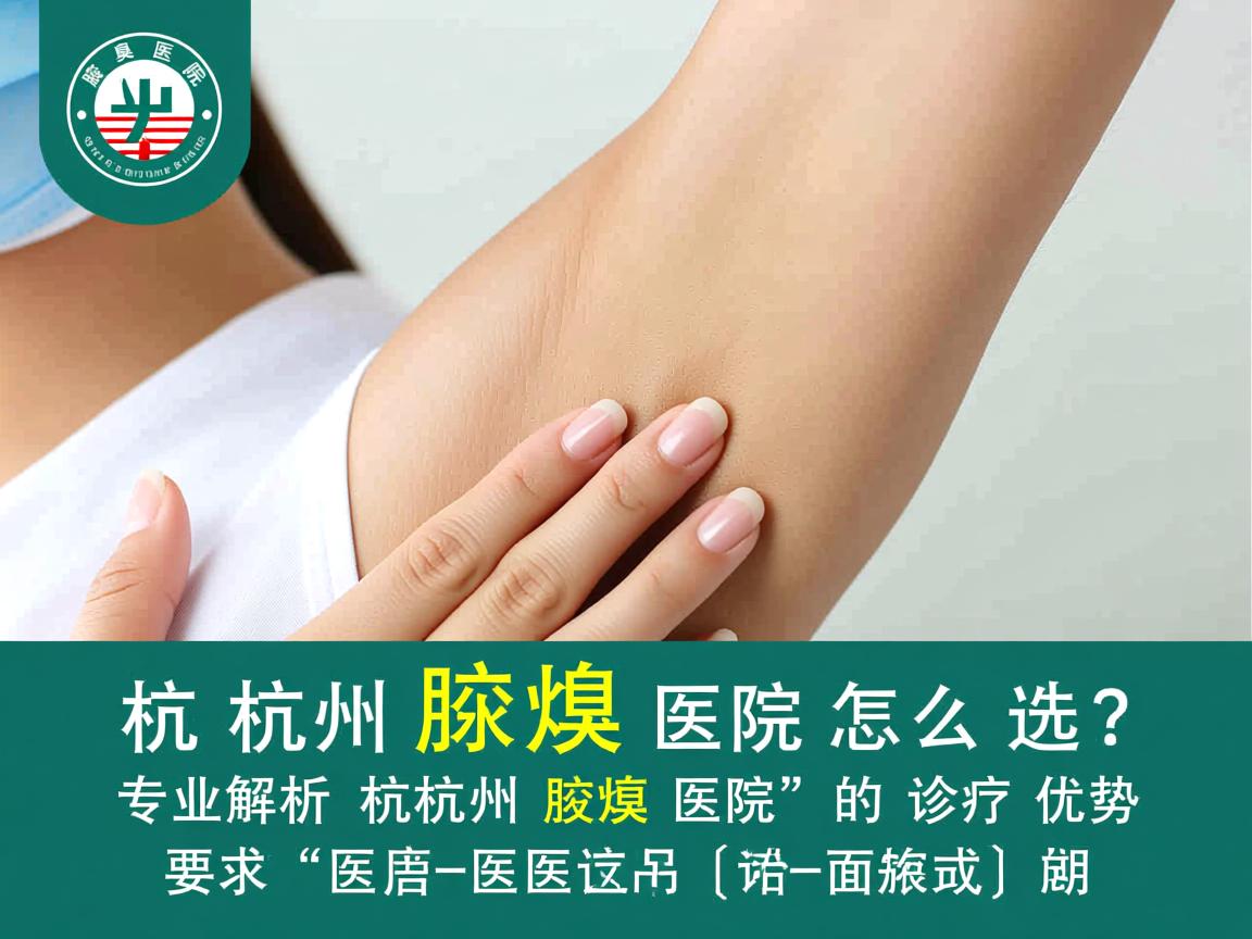 杭州腋臭医院怎么选?专业解析杭州腋臭医院的诊疗优势 杭州腋臭医院怎么选?专业解析杭州腋臭医院的诊疗优势