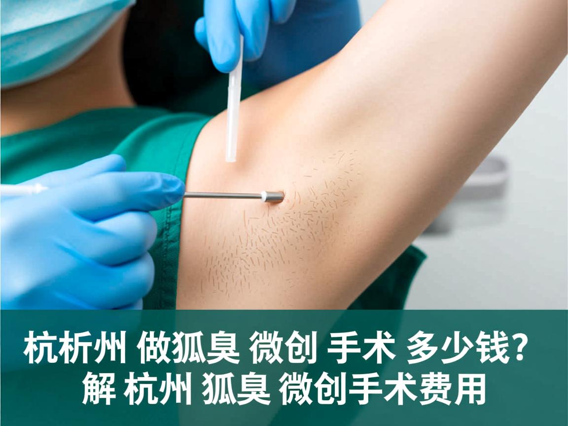 杭州做狐臭微创手术多少钱?解析杭州狐臭微创手术费用 杭州做狐臭微创手术多少钱?解析杭州狐臭微创手术费用