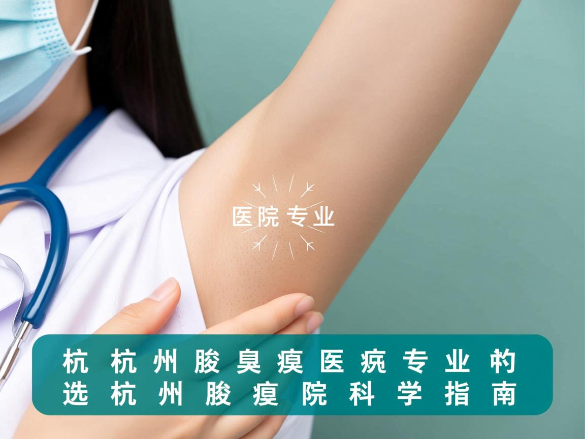 杭州腋臭医院专业解读,选择杭州腋臭医院的科学指南 杭州腋臭医院专业解读,选择杭州腋臭医院的科学指南