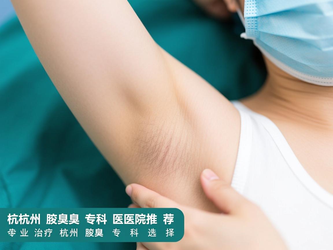 杭州腋臭专科医院推荐，专业治疗腋臭的杭州腋臭专科选择