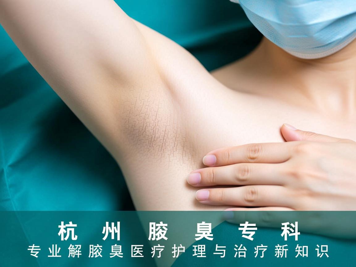 杭州腋秀腋臭专科，专业解析腋臭医疗护理与治疗新知识