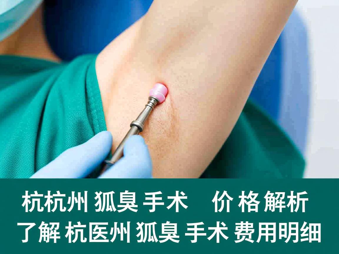 杭州狐臭手术价格解析,了解杭州狐臭手术费用明细 杭州狐臭手术价格解析,了解杭州狐臭手术费用明细