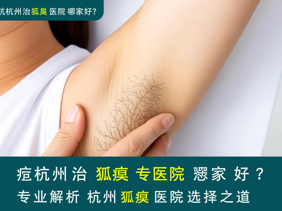 杭州治狐臭医院哪家好？专业解析杭州狐臭医院选择之道
