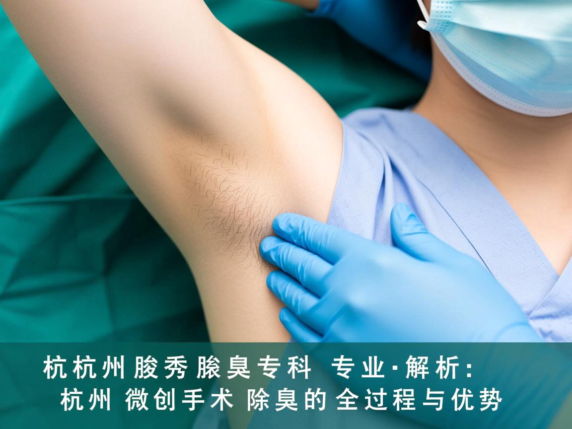 杭州腋秀腋臭专科,专业解析杭州微创手术除腋臭的全过程与优势 杭州腋秀腋臭专科,专业解析杭州微创手术除腋臭的全过程与优势
