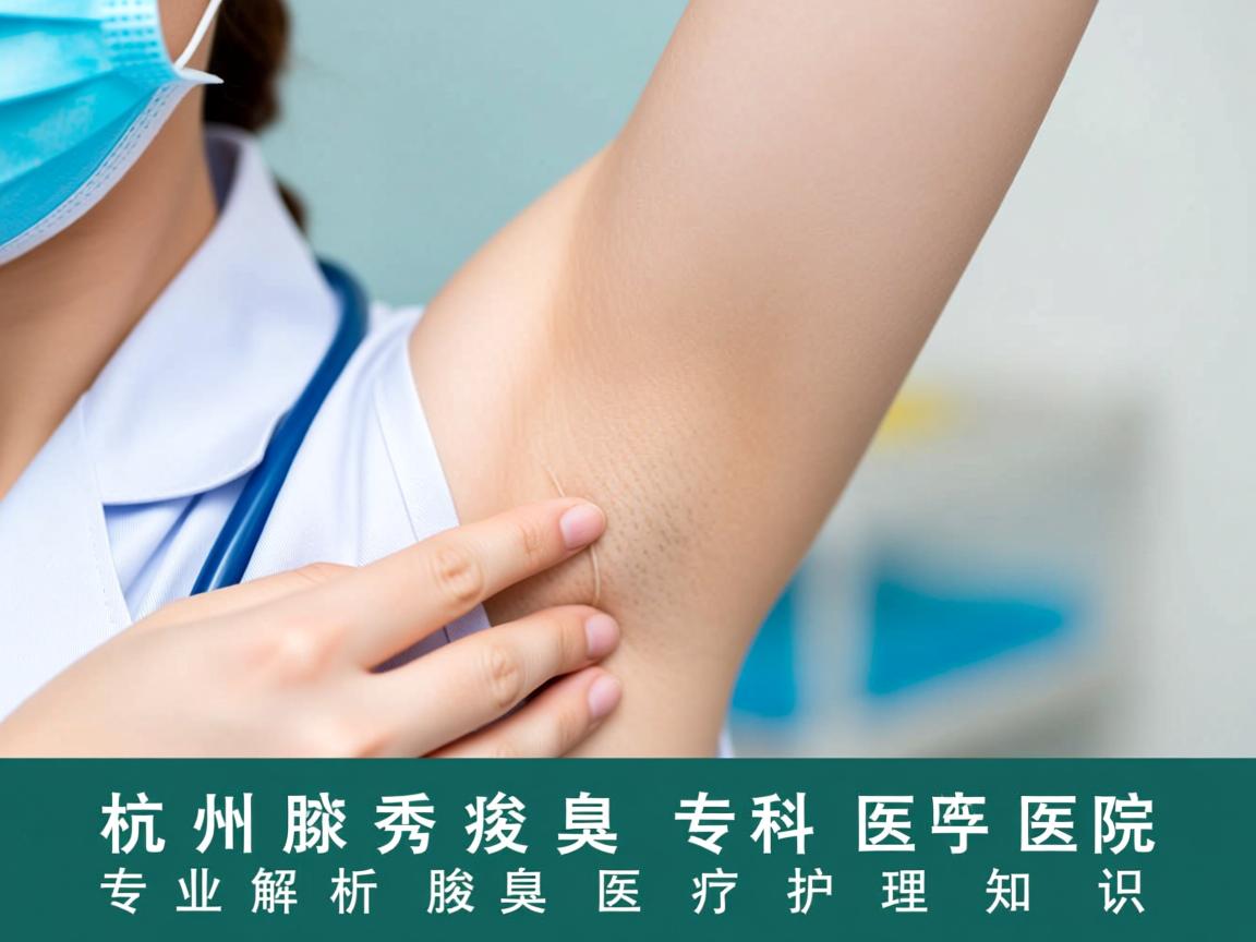 杭州腋秀腋臭专科医院,专业解析腋臭医疗护理知识 杭州腋秀腋臭专科医院,专业解析腋臭医疗护理知识