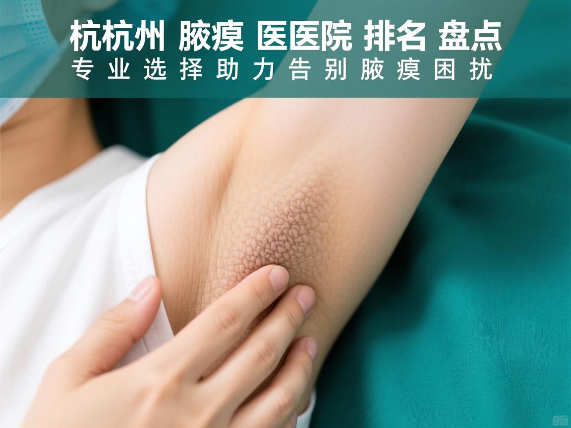 杭州腋臭医院排名盘点,专业选择助力告别腋臭困扰 杭州腋臭医院排名盘点,专业选择助力告别腋臭困扰