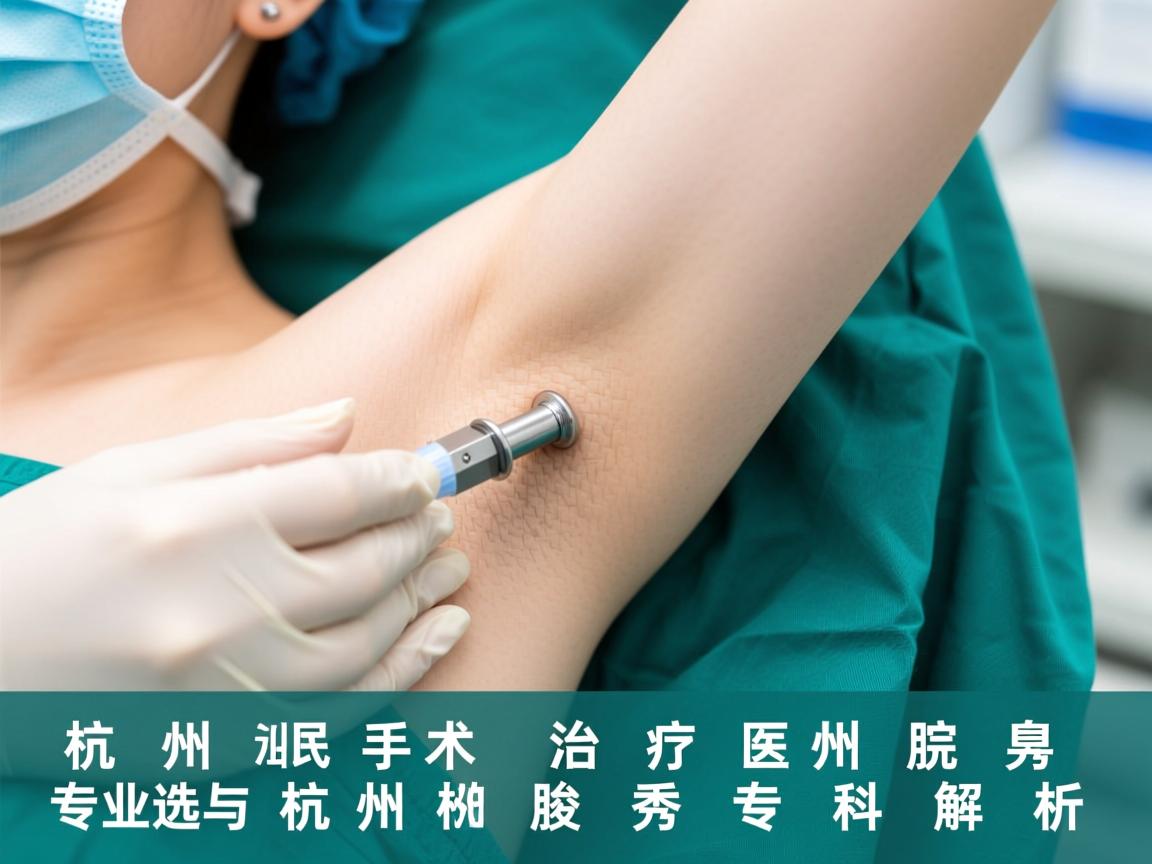 杭州腋臭手术治疗医院,专业选择与杭州腋秀专科解析 杭州腋臭手术治疗医院,专业选择与杭州腋秀专科解析
