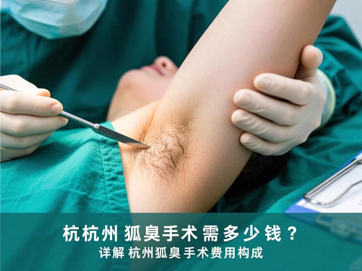 杭州狐臭手术需多少钱?详解杭州狐臭手术费用构成 杭州狐臭手术需多少钱?详解杭州狐臭手术费用构成