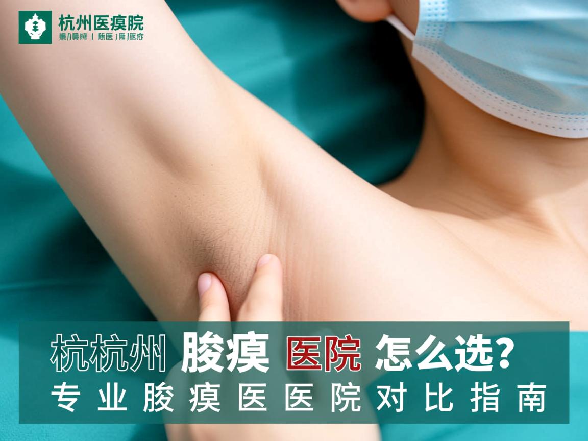 杭州腋臭医院怎么选?专业腋臭医院对比指南 杭州腋臭医院怎么选?专业腋臭医院对比指南