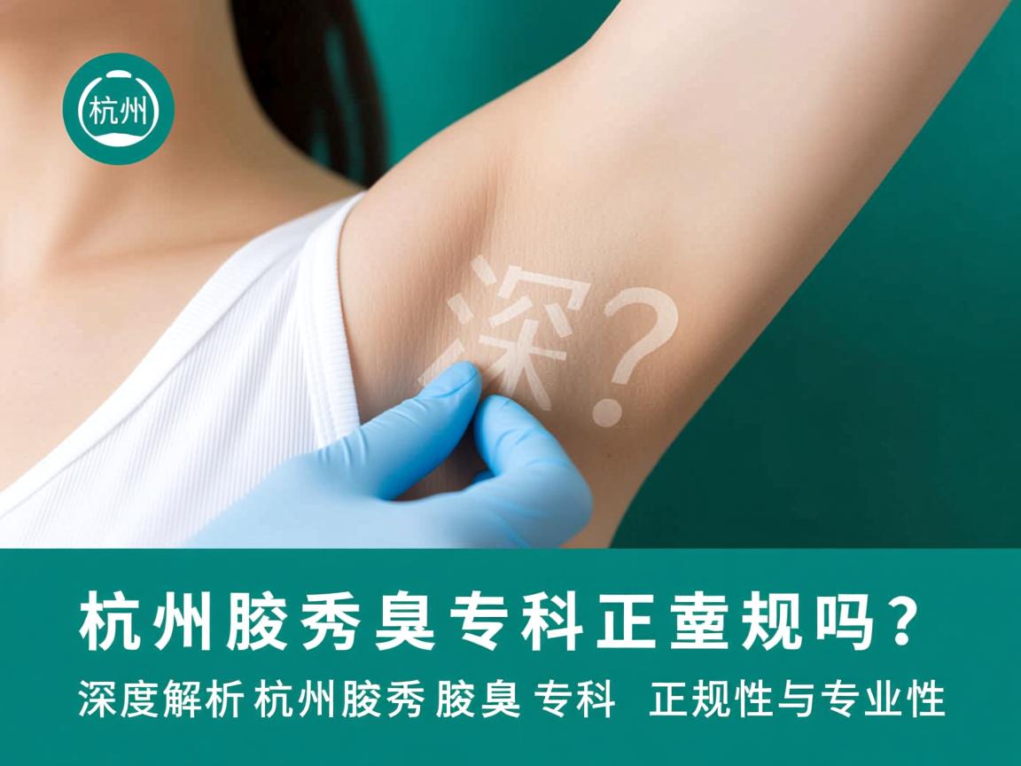 杭州腋秀腋臭专科正规吗?深度解析杭州腋秀腋臭专科的正规性与专业性 杭州腋秀腋臭专科正规吗?深度解析杭州腋秀腋臭专科的正规性与专业性