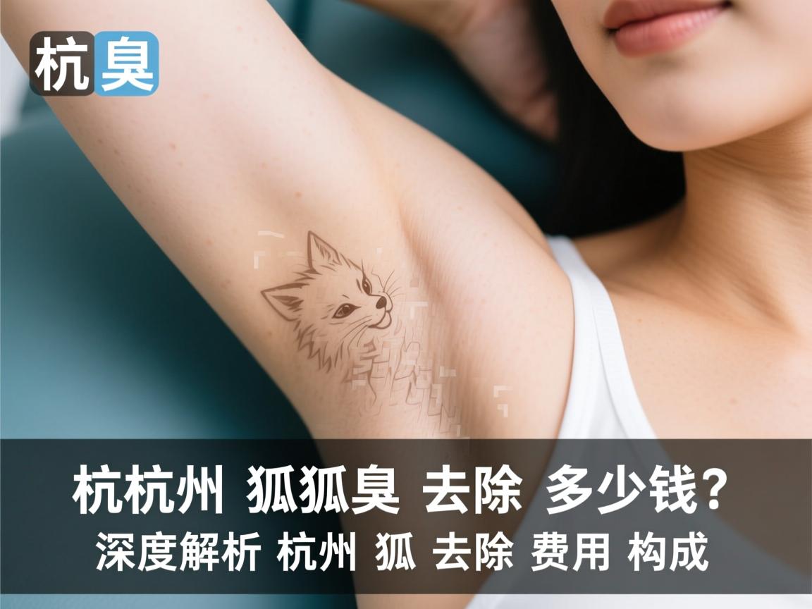 杭州狐臭去除多少钱？深度解析杭州狐臭去除费用构成