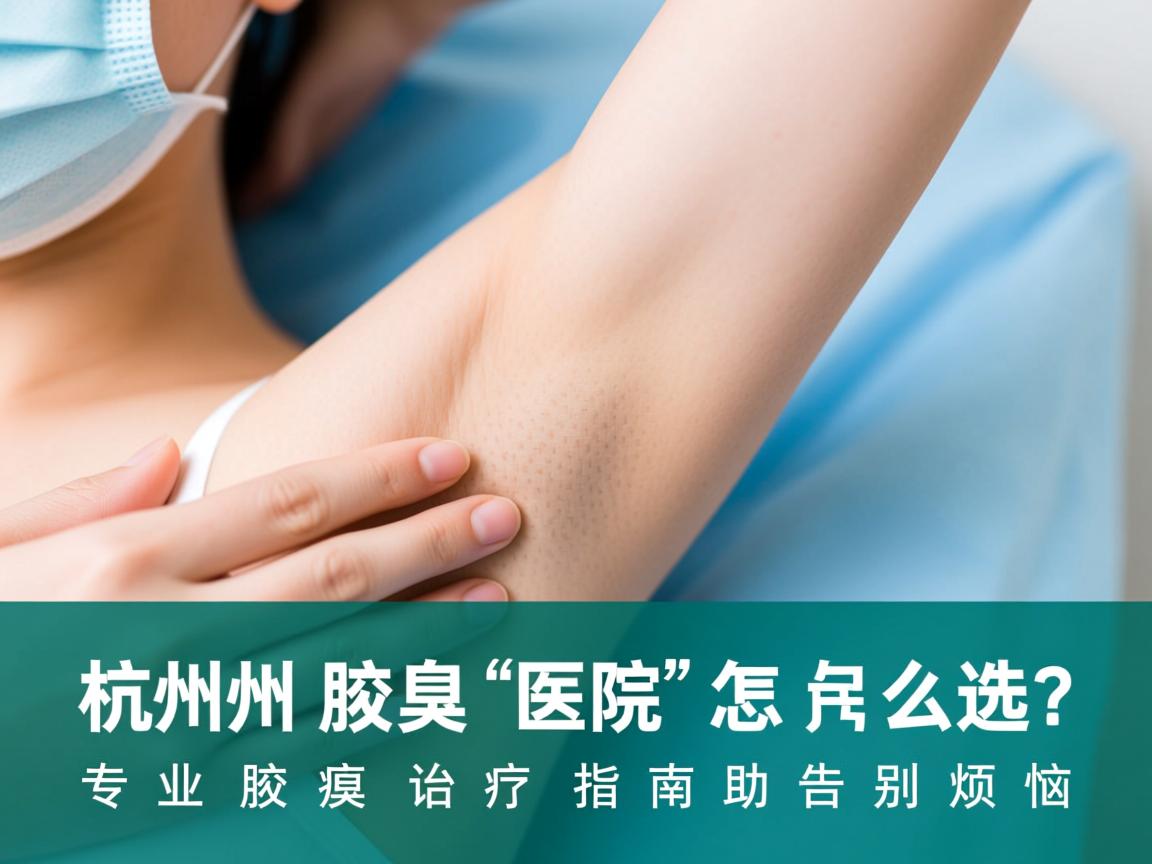 杭州腋臭医院怎么选?专业腋臭治疗指南助你告别烦恼 杭州腋臭医院怎么选?专业腋臭治疗指南助你告别烦恼
