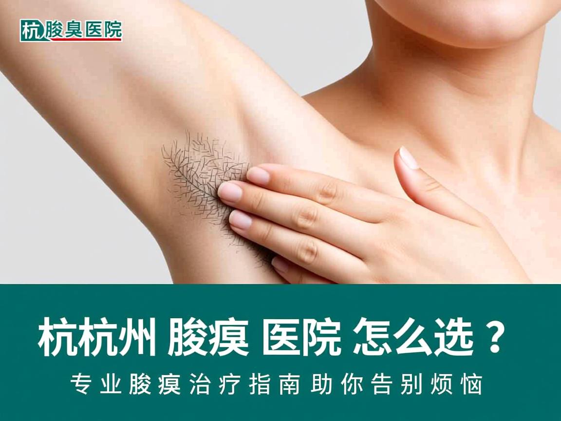 杭州腋臭医院怎么选?专业腋臭治疗指南助你告别烦恼 杭州腋臭医院怎么选?专业腋臭治疗指南助你告别烦恼