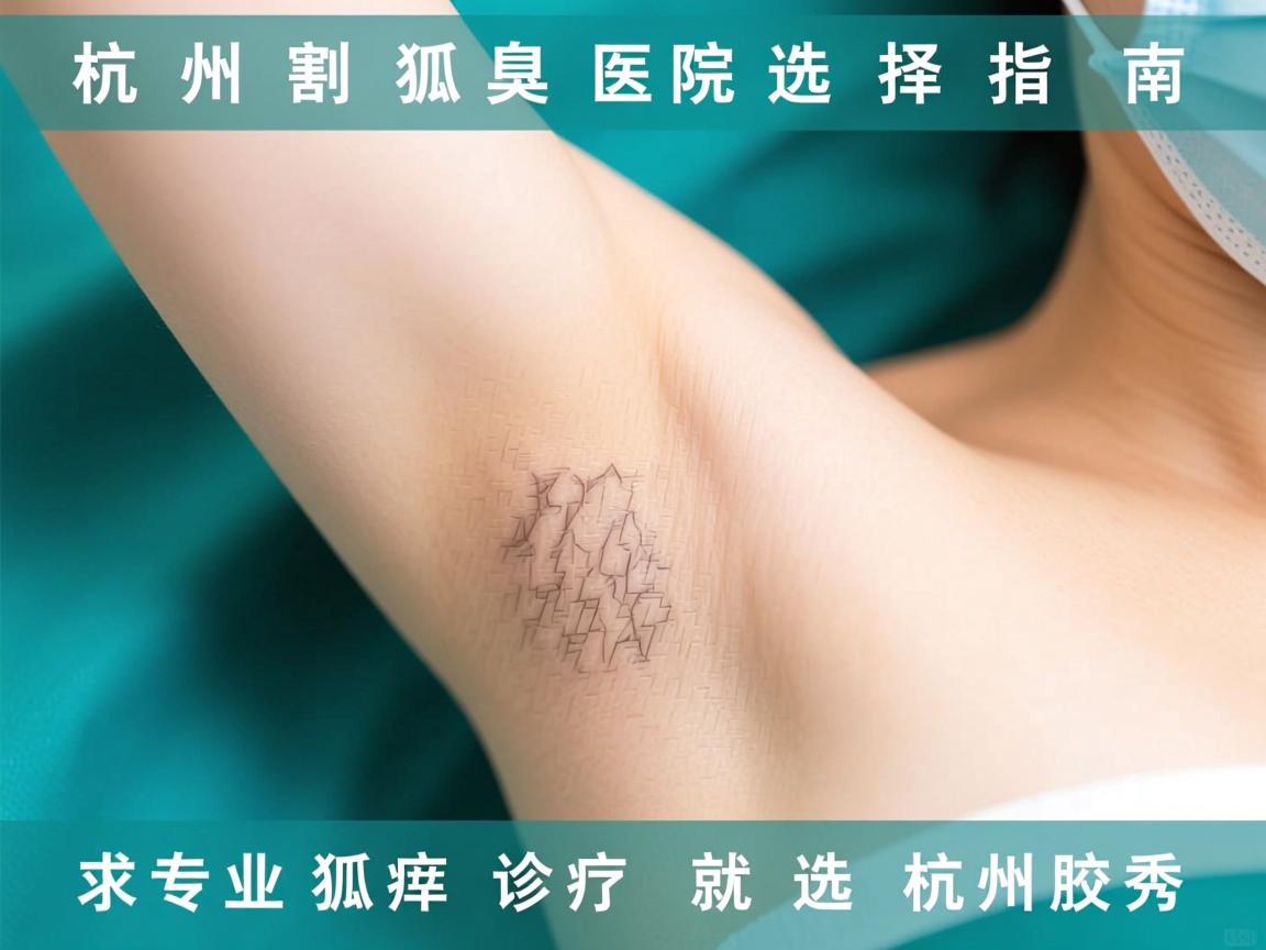 杭州割狐臭医院选择指南,专业狐臭诊疗就选杭州腋秀 杭州割狐臭医院选择指南,专业狐臭诊疗就选杭州腋秀