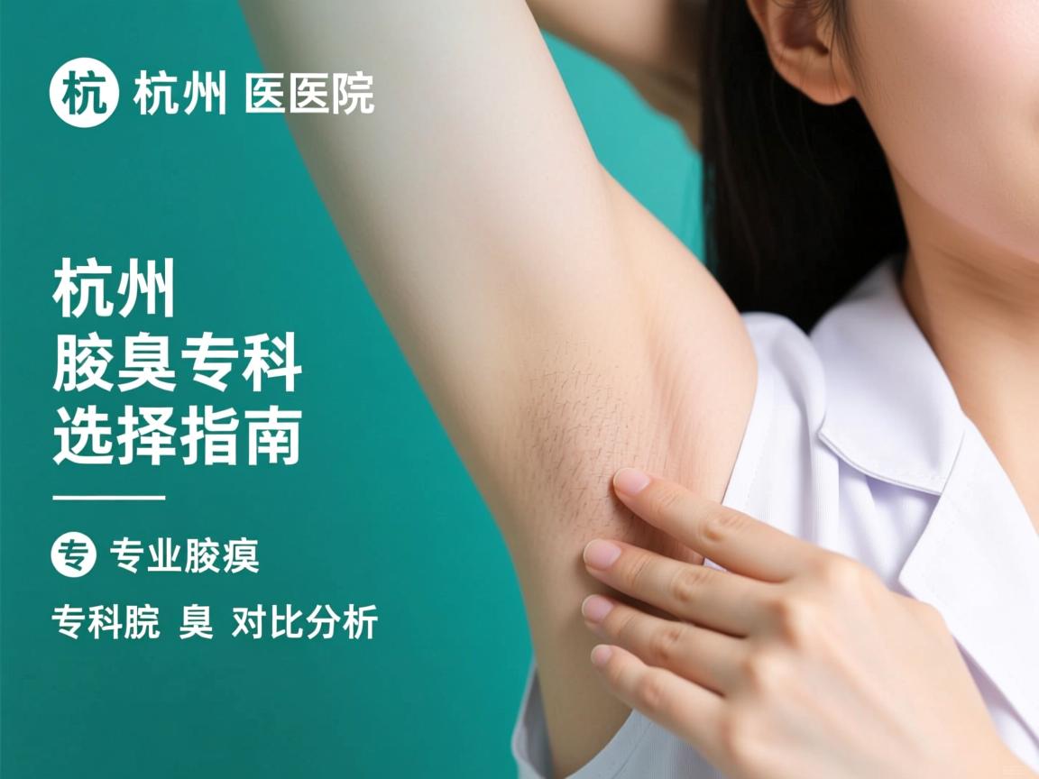 杭州腋臭专科医院选择指南,专业腋臭专科的对比分析 杭州腋臭专科医院选择指南,专业腋臭专科的对比分析