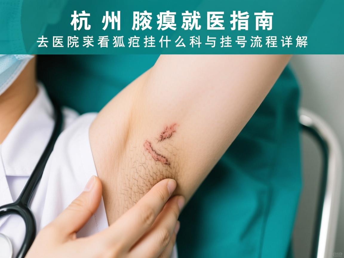 杭州腋臭就医指南，去医院看狐臭挂什么科与挂号流程详解