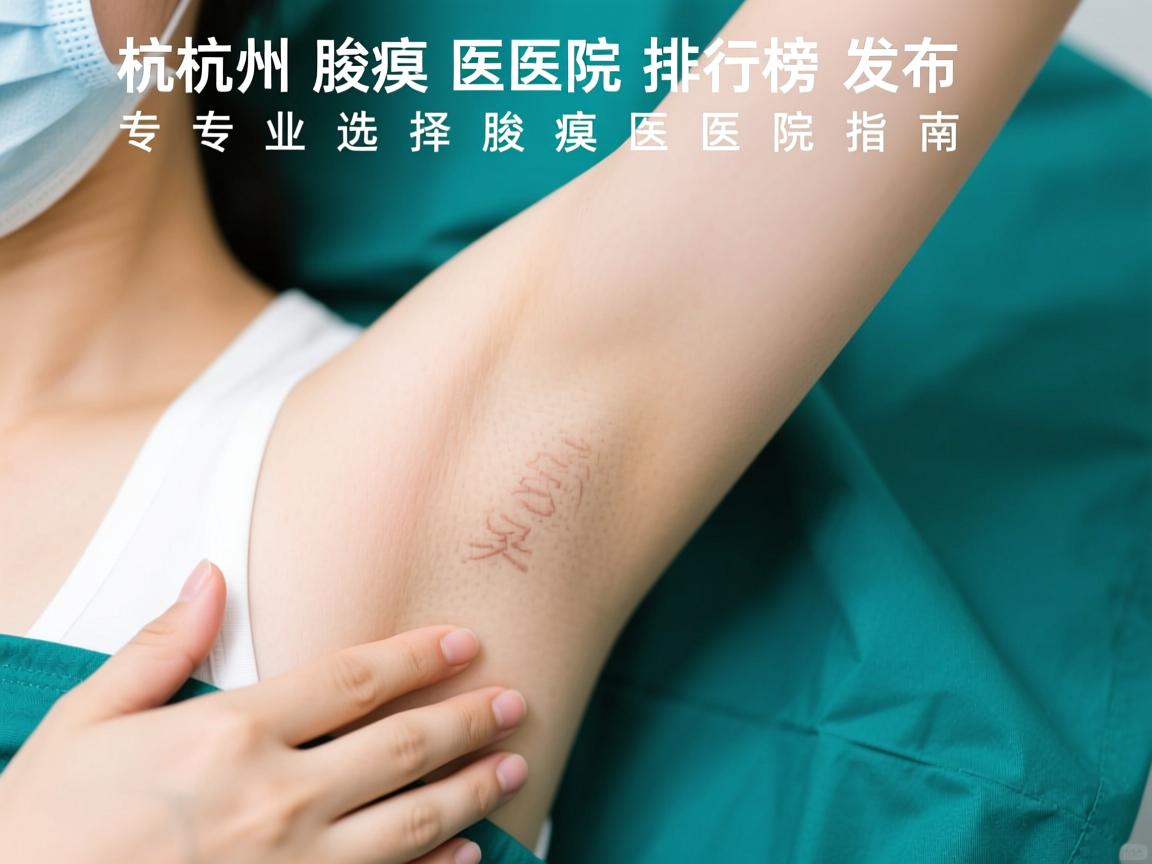 杭州腋臭医院排行榜发布，专业选择腋臭医院指南